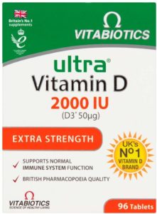 Ultra Vitabiotics Vitamin D 2000 IU Extra Strength
