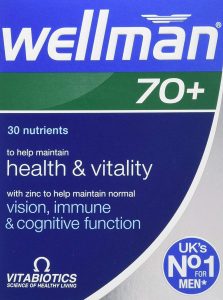 Wellman 70+ - 30 Tablets - Vitamins for Men