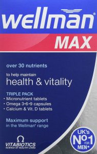 Wellman Max - 84 Tablets/Capsules - Vitamins for Men